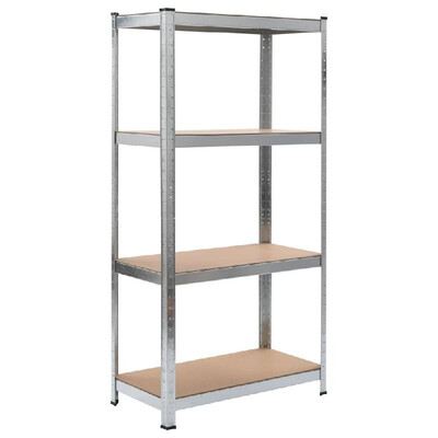 

Storage Shelf Silver 315"x157"x63" Steel&MDF