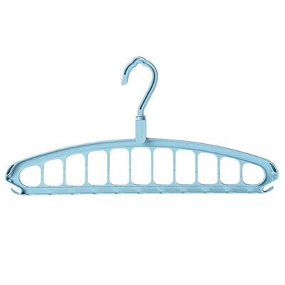 

Multi-port Support Circle Clothes Hanger Scarf Drying Rack Closet Organizer