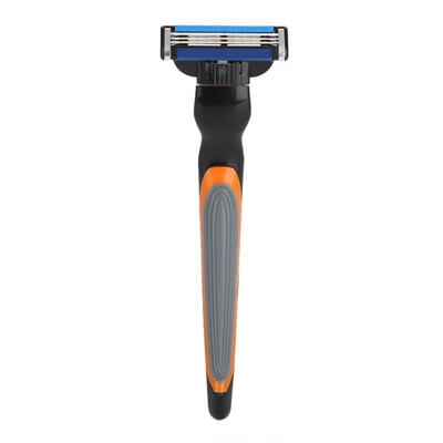 

Greensen 3 Layers Razor Blades Anti-slip Plastic Handle Men Manual Razor Beard Trimmer