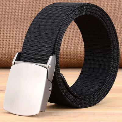 

Tactics belt Arbitrarily adjustment quality canvas Alloy Automatic buckle Men belt outdoor casual Men Military training belt