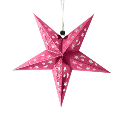 

Tailored Romantic Xmas String Hanging Charm Star Party Decoration Christmas Tree Ornament