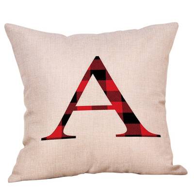 

Siaonvr Merry Christmas Pillow Cases Cotton Linen Sofa Cushion Cover Home Decor