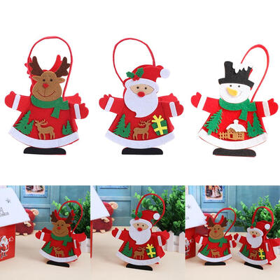 

Santa Claus bags Christmas gift bags thicken non-woven Santa Claus dress up