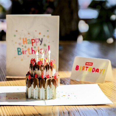 

Toponeto Details About 3D Pop Up Card Happy Birthay Greeting Baby Gift Happy New Creative