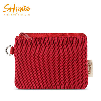 

Shruee pocket purse Girl Korean ins canvas simple cute wallet students pack small coin bags