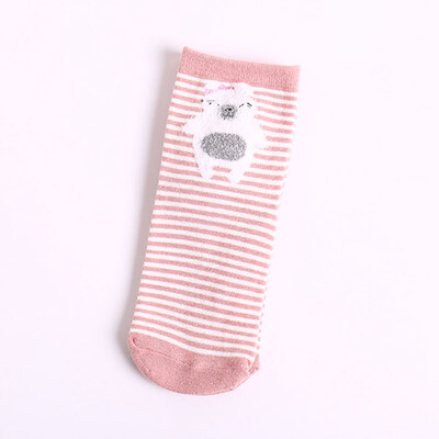 

Christmas SocksWomen Grils Unicorn Bear Cat Cartoon Socks Cotton Animal Tube Socks Stocking Christmas Socks