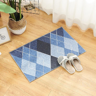 

Carpet Doormat Mat Geometric Print Bath Rug Non-Slip Doormat Welcome Floor Mats