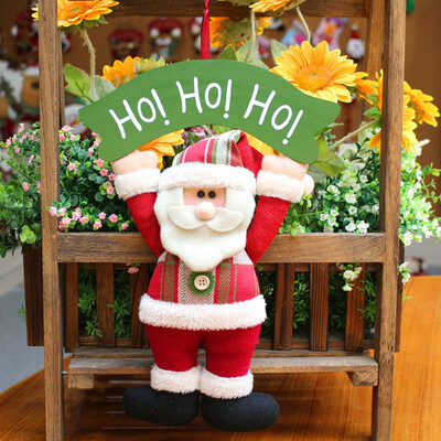 

〖Follure〗Merry Christmas Gift Santa Claus Toy Doll Snowman Tree Ornament Decors