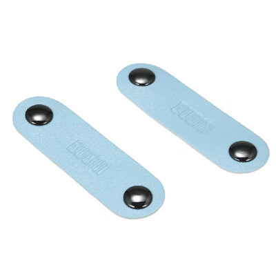 

BUBM LXDC-2P-02 Personalized Headset Magnetic Button Circular Cable Management 2PCS White