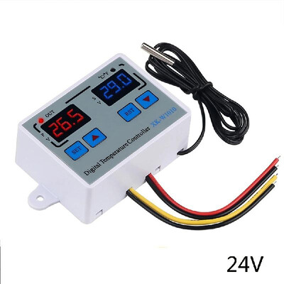 

Digital Thermostat CF Temperature Controller for incubator Relay LED 10A Heater Cooler Direct Output XK-W1010 AC110-220V