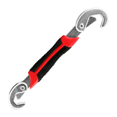 

DELICI ELECTRIC multi-function wrench universal wrench plumbing fast pipe wrench labor-saving opening adjustable wrench pipe wrench small plastic handle 9-22mm