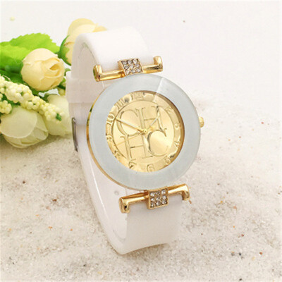 

Fashion Silicone Quartz Watch CHHC Candy Color Girls Fashion Quartz Watch