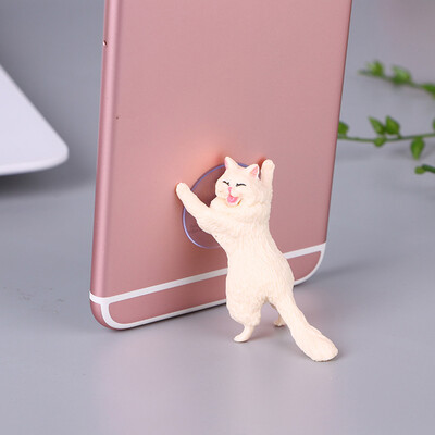 

Suitable For Most Of The Smart Phone Holder White Mobile Phone Holder Animal Support