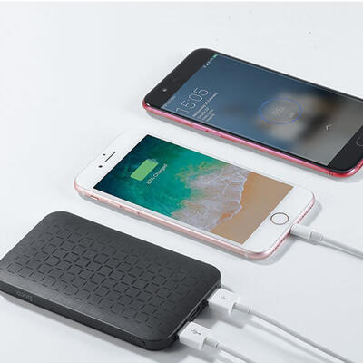 

HOCO J29 Universal External Battery Double USB Charging Ultrathin 10000mAh Li-polymer Portable Power Bank
