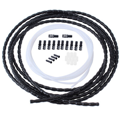 

UK Mountain Road Folding Bicycle Fishbone Cable Brake Shift Gear Line Tube Set