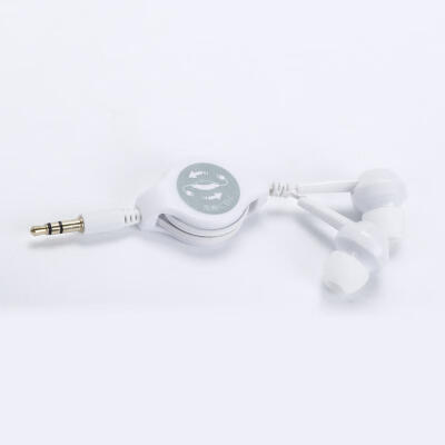 

Double Extendable 35mm Wired In-Ear Earphone Earbuds Headset For Mobile Phones