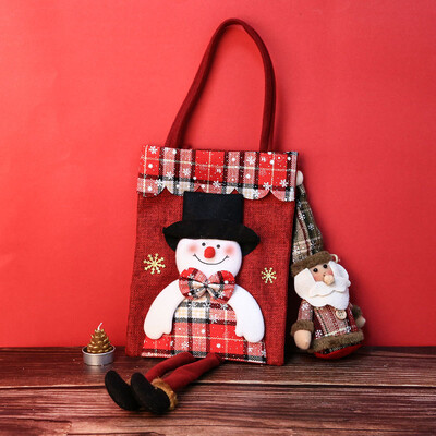 

〖Follure〗Santa Claus Christmas Candy Bag Elf Elk Pants Treat Pocket Home Party Gift Decor