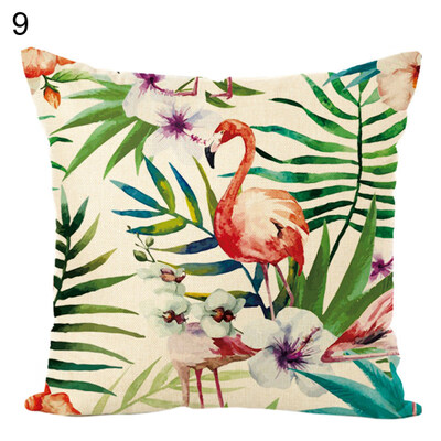 

Tropical PlantFlower Throw Pillow Case Cushion Cover Sofa Bed Car Home Decor