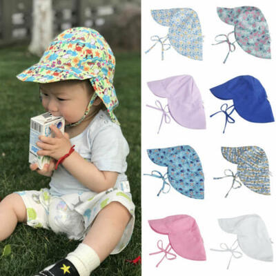 

Unisex Toddler Baby Sun Protection Brim Summer Hats Swim Caps Beach Hats Outdoor