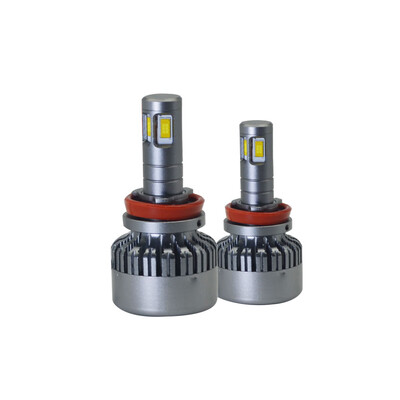 

2Pcspair V10 H11 Led 6000K High Low Beam Car Lighting Bulb Replacement 120W 12000Lm Car Headlights