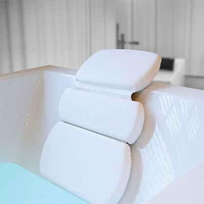 

〖Follure〗3D Full-Body Breathable Mesh Pillow Cup Suction Non-Slip Bathtub Pad