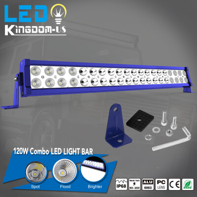 

24 inch 120W Led Light Bar Spot Flood Combo Work UTE Truck SUV ATV