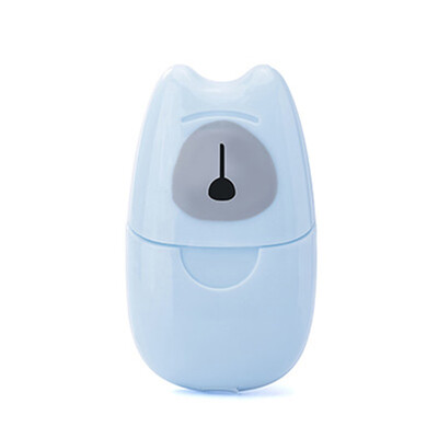 

〖Follure〗Mini Travel Washing Hand Bath Travel Scented Slide Sheets Foaming Box Paper Soap