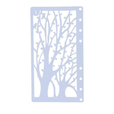 

Theme Hollow Ruler European A6 Page Template DIY Photo Album Draw Tool