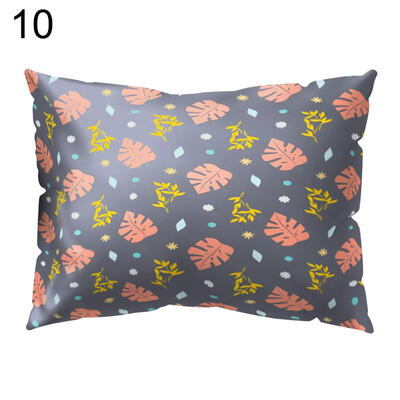 

Firework Bird Stripe Pillow Case Cushion Cover Sofa Bed Car Cafe Office Decor