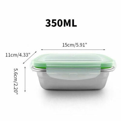 

Layers Storag Stainless Steel Thermal Insulated Lunch Box Bento Food Container