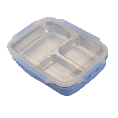 

Three-Four Grid 304 Stainless Steel Covered Canteen Lunch Box