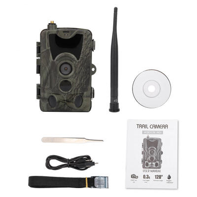 

Greensen Outdoor Waterproof 16MP 1080P Night Vision Hunting Trail Video Camera Battery Powered