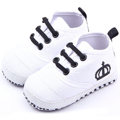 

Infant Toddler Baby Boys Girls Soft Sole Crib Shoes Sneaker Prewalker 0-12Months PE3