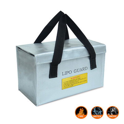 

Tailored Li-Po Battery Fireproof Safety Guard Safe Bag For DJI Drone 260130150mm