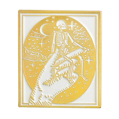 

Creative Enamel Punk Brooch Jacket Lapel Pin Alloy Bag Badge Halloween Brooch