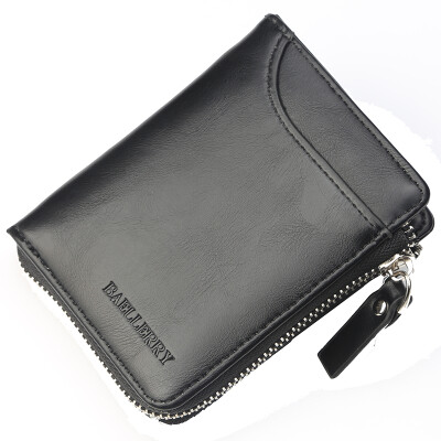 

Mens Short Wallet Korean Zipper Multifunctional Wallet Large Capacity Multi-Card Zero Wallet for Men&Children