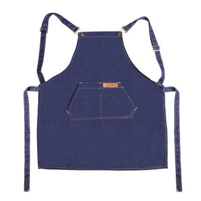 

Fashion Work Apron Chef Cooking Kitchen Restaurant Coffee Shop Denim Apron