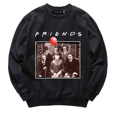 

Herqw61 Womens Stephen Kings It Friend Pullover Georgie&Pennywise Terror Movie Sweatshirt