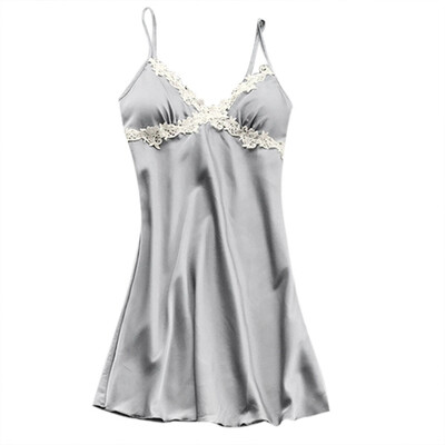 

Toponeto Womens Sexy Satin Silk Nightdress Lingerie Pajamas Sexy Top Sling Pajamas