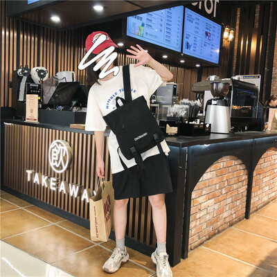 

Insfeng schoolbag female Korean version high school backpack undergraduate simple Baitaoshen Department Simple Shoulder Bag