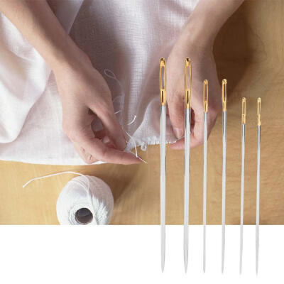 

Greensen 6pcs 576269cm Hand Sewing Needle Set Household Repair Clothes Hand Knit Needle Kit