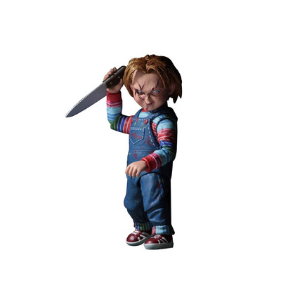

6in Chucky Action Figure Childs Fun Play Doll Ultimate Chucky PVC Collectible Model Toy for Kids Children Birthday Gift