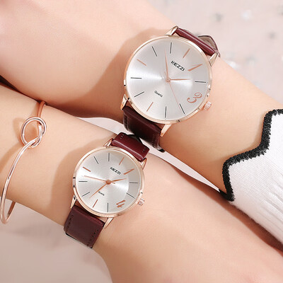 

Valentines Day Life Watch Casual Couple Belt Waterproof Watch