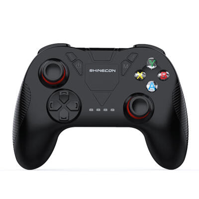 

SHINECON Portable Non-Slip Bluetooth Wireless Game Handle Remote Gampad Game Controller Joystick