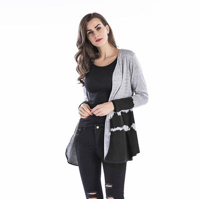 

Autumn Long Sleeve Loose Knitted Cardigan Sweater Fashion Women Cotton Coat