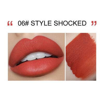 

Waterproof Nude Matte Velvet Glossy Lip Gloss Sexy Red Lip 6 Colors Long Lasting Non-Stick Cup Liquid Lipstick Women Makeup Gift