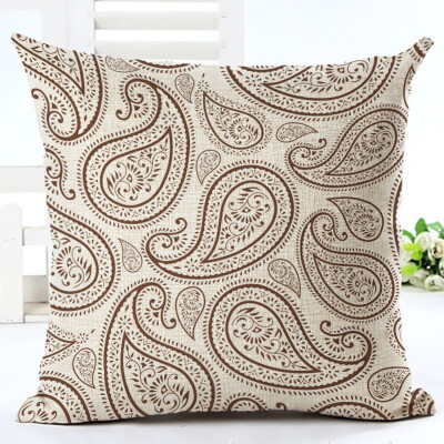 

Tailored Fashion Pillow Cases Linen Cotton Sofa Cushion Cover Home Decor