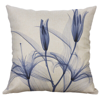 

〖Follure〗Cotton Linen Square Home Decorative Throw Pillow Case Sofa Waist Cushion Cover