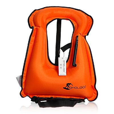 

Romacci Inflatable Swim Vest Life Jacket for Snorkeling Floating Device Swimming Drifting Surfing Water Sports Life Saving