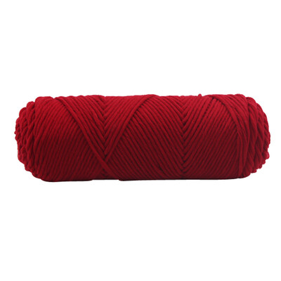 

Toponeto 100g Chunky Wool Roving Scarf Knit Wool Yarn Thickness Warm Hat Household A
